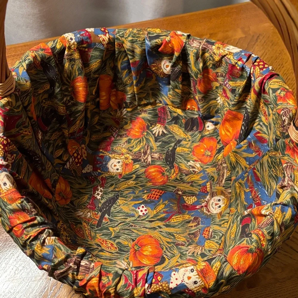 Fall Decor Wicker Basket-the Collection of Albin Linor, Master Weaver & Designer